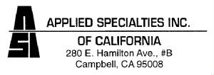 Applied Specialties, Inc. of CA